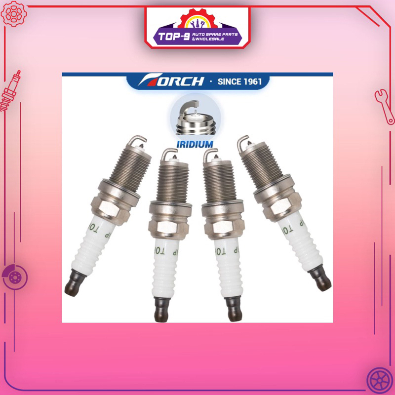 ไฟฉาย K8RTIP หัวเทียนสําหรับเทียน PFR7S8EG 1675 สําหรับ AAUDI A3 A4 A5 A6 Q5 S3 TT VVW PASSAT GOLF T