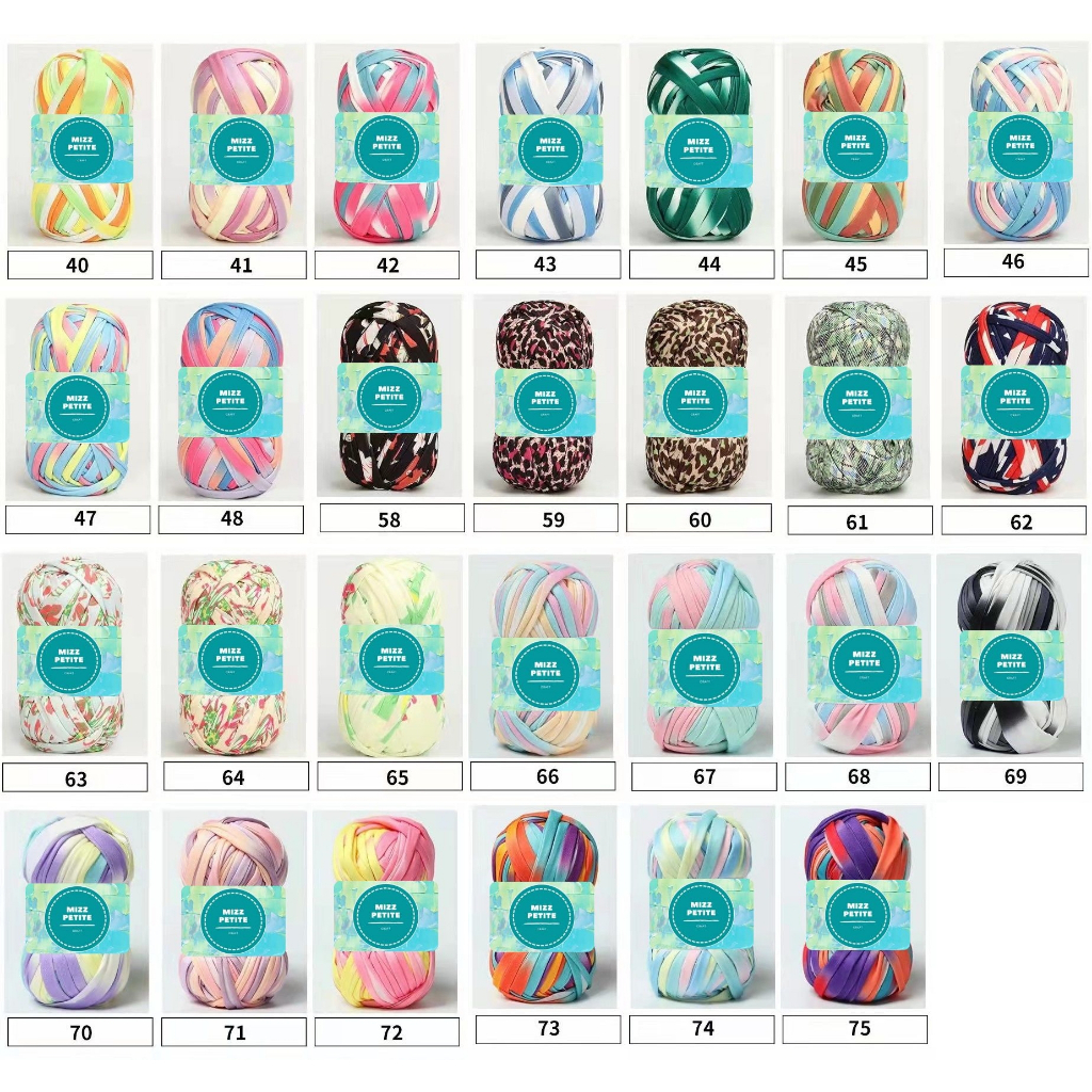 [MP] เสื้อยืด Yarn 100g - คละสี
