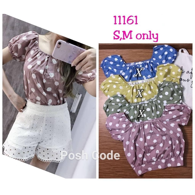 Posh Code 18634 Premium Quality Polka Dot Fashion Top (20/02)