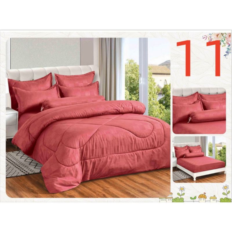 🎁โรงแรมหวาย 🎁 Cadar 7 n 1/comforter/cadar toto/cadar geta/set bantal