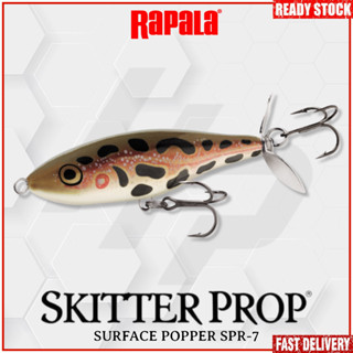 Rapala Skitter Prop Surface Popper Top เหยื่อตกปลา (7 ซม.)