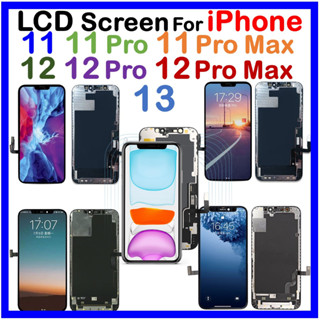 Oled ชุดหน้าจอ LCD แบบเต็มจอ สําหรับ iPhone 11 iPh 11 Pro iPh 11 Pro Max 12 12 Pro 12 mini 12 Pro Max 13