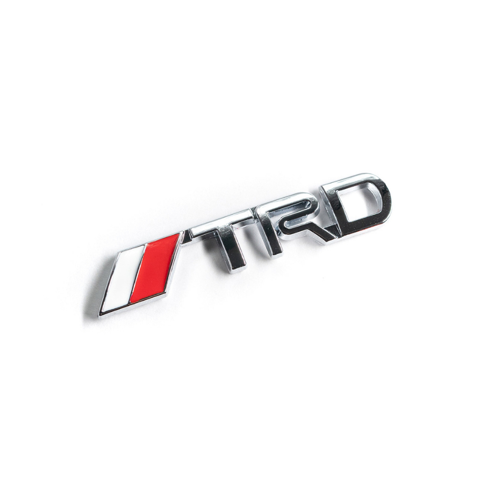 โลโก้ TOYOTA VIOS, HILUX, WISH TRD WORD พร้อมเทป