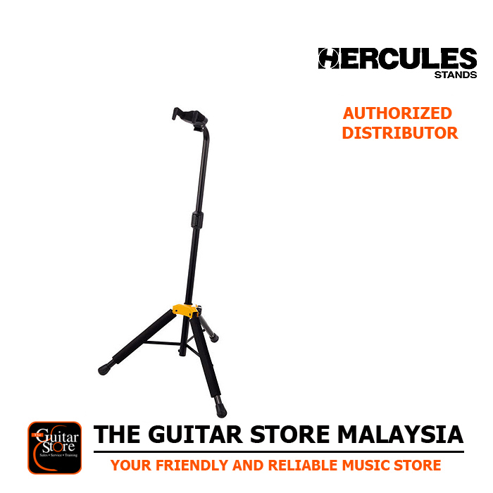 Hercules GS414B PLUS ขาตั้งกีตาร์หกมุมพร้อมระบบจับอัตโนมัติ (GS-414B / GS 414 B)