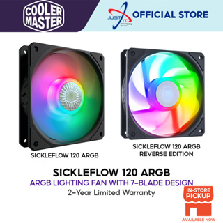 Cooler MASTER พัดลมระบายความร้อน 120 ARGB / REVERSE EDITION