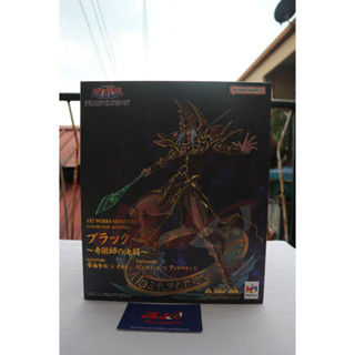 Megahouse ART WORKS MONSTERS Yu-Gi-Oh! ตุ๊กตามอนสเตอร์ Duel Dark Magician Duel of the Magician ของเล่นสําหรับเด็ก