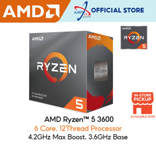 โปรเซสเซอร์แคช Amd Ryzen 5 3600 4.2Ghz 35Mb Am4