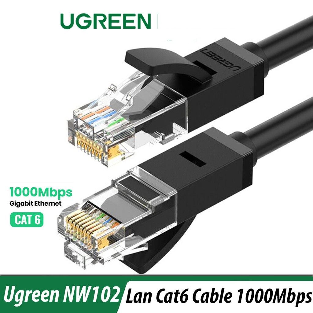 10M / 5M / 20M Ugreen UG-NW102 CAT6 สาย LAN - สาย LAN Ugreen Cat6 - Ugreen Kabel Internet