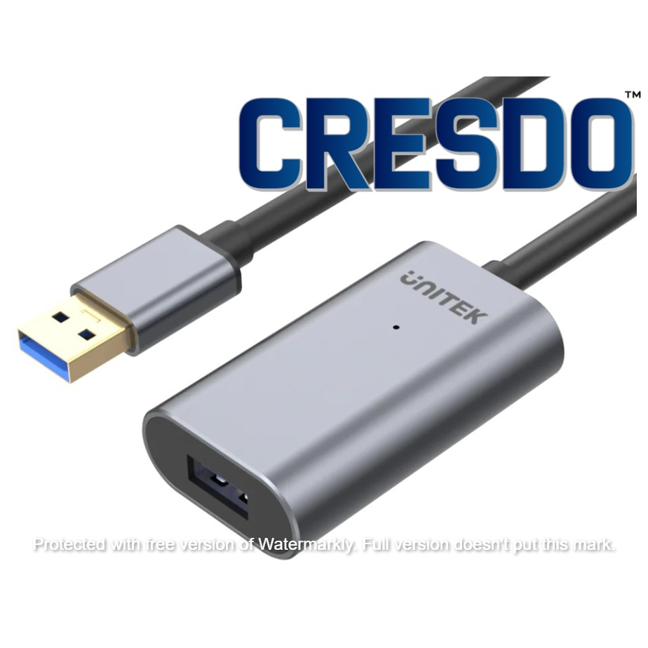 Unitek สายต่ออลูมิเนียม USB 3.0 10M Y-3005