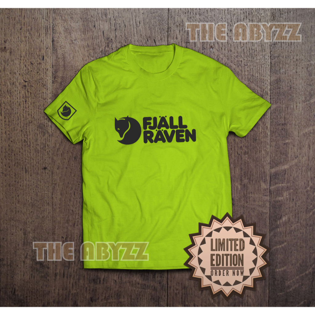 Fjall Raven เสื้อยืด Microfibre Dri-Fit Premium Outdoor Hiking Mountain Tees S ถึง 5XL