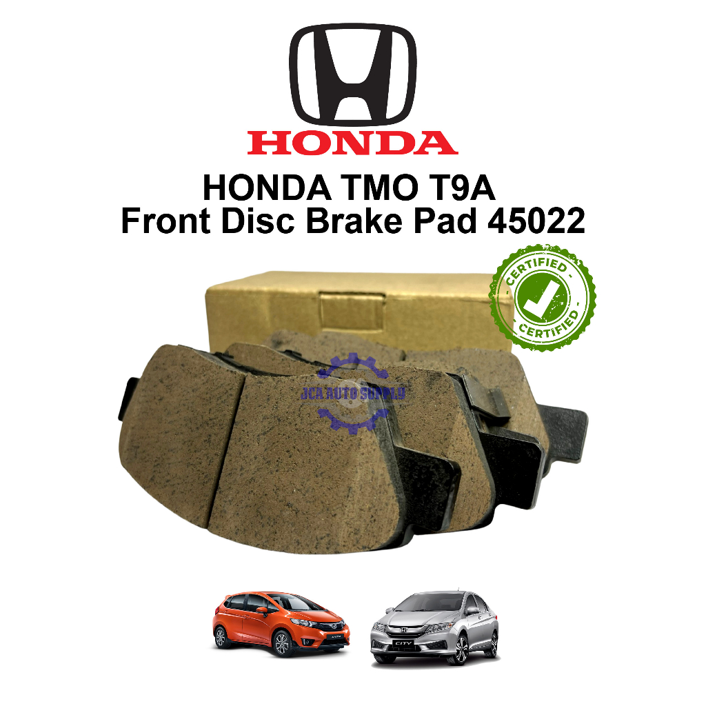 HONDA CITY TMO T9A JAZZ ผ้าดิสเบรคหน้า - 45022
