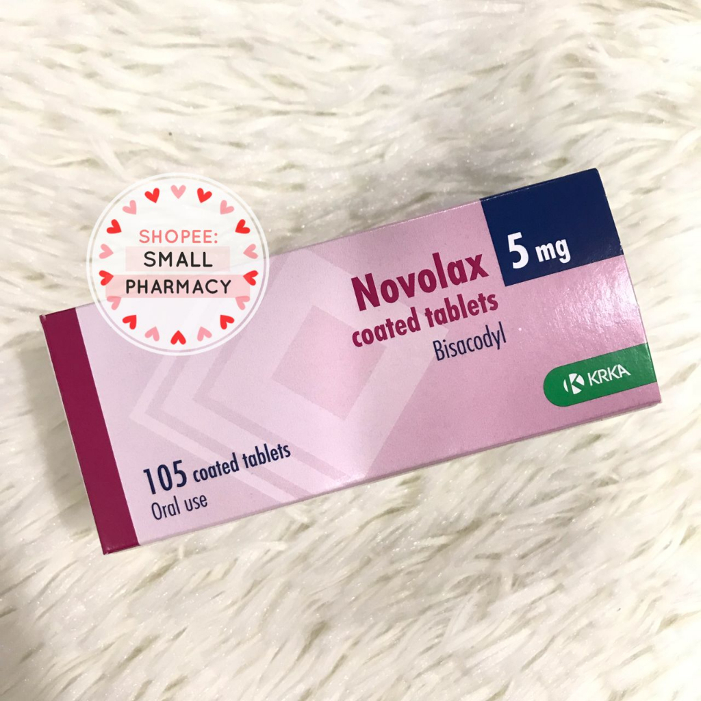 Novolax 5mg tablets 105s one box (แบบเดียวกับ dulcolax ) Bisacodyl 623456 ประสบการณ์:7/25