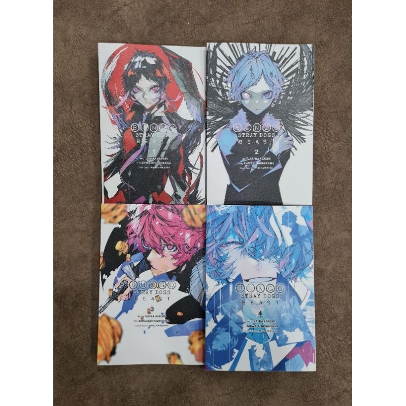 Manga : Bungo Stray Dogs - BEAST เล่ม 1-4 (จบ)(เวอร์ชันภาษาอังกฤษ)