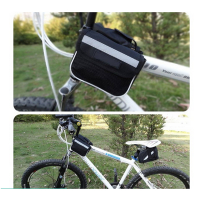 ท่อด้านบนจักรยาน beg Frame Porch Bag Basikal