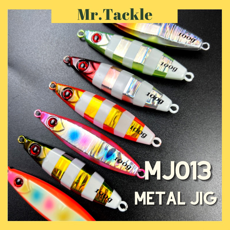 MR.TUmpan Jig 40g/60g/80g/100g | Metal Jig Gewang Pancing Light Jig ช้า Jig Lure Jigging Fishing