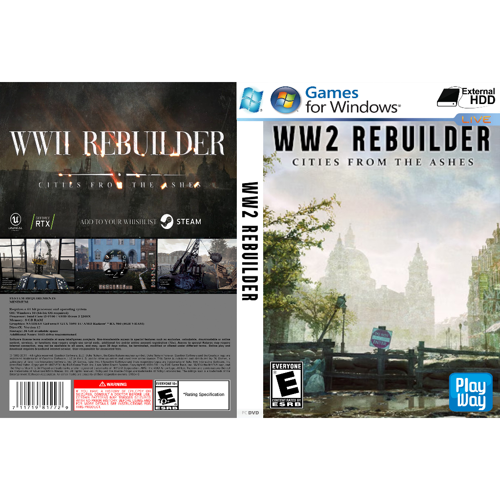 WW2 Rebuilder PC GAME Offline [Pendrive INSTALLATION]