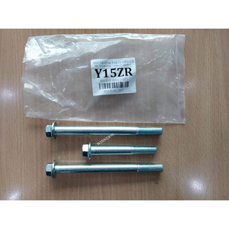 YAMAHA Y15ZR ENGINE SHAFT (3 ชิ้น/เซ็ต)