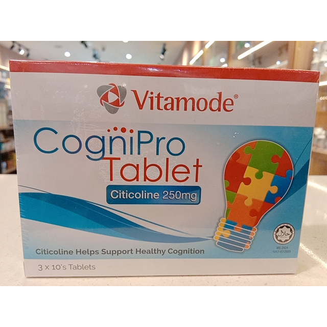 Vitamode COGNIPRO TABLET (CITICOLINE 250MG) 30S TABLETS EXP 07/2027