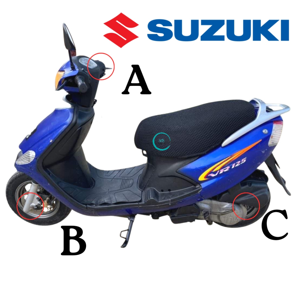 CABLE TROTTLE CABLE เมตร SPEEDOMETER CABLE BRAKE SUZUKI VR125 VR 125 THROTTLE CABLE เมตรสายเบรก