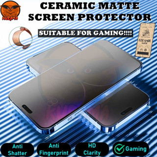 กระจกนิรภัยเซรามิค ผิวด้าน สําหรับ Redmi K60 Pro K60 K60E K50 Ultra K50i K50 Gaming K50 Pro K50 K40 Gaming K40 Pro Plus K40S