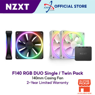 Nzxt F140 RGB DUO SINGLE / TWIN PACK พัดลมเคส 140 มม.