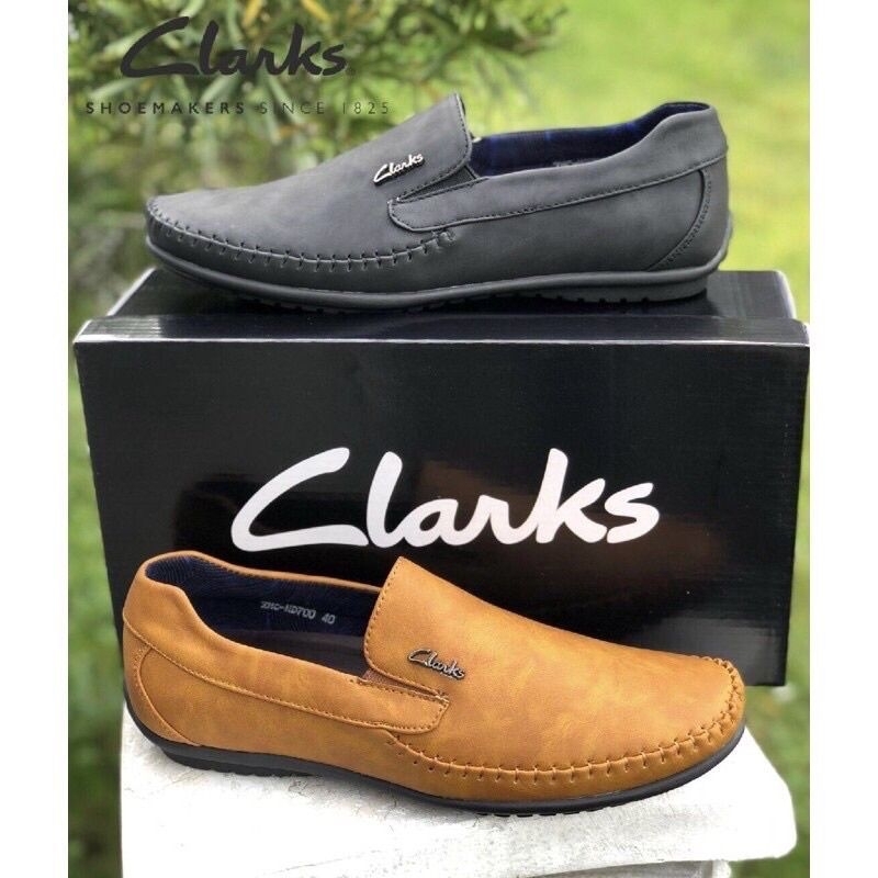 รองเท้าหนัง Clarks หนังแท้ ใส่สบาย ทนทาน Kasut Kulit Clarks