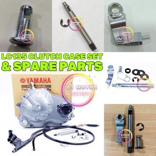 ชุดอะไหล่สเปร์ สําหรับ LC135 MODIFY CLUTCH CASE BUSH WASHER SPRING SHAFT CLIP BRACKET HOLDER CABLE YAMAHA LC TANGAN