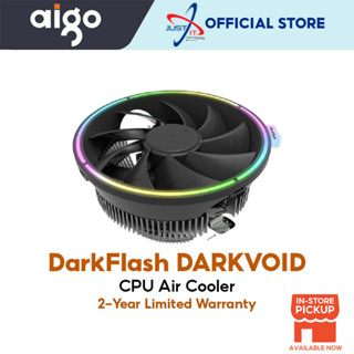 Aigo Darkflash Darkvoid Top Flow Rainbow CPU Cooler