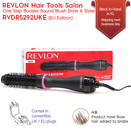 Revlon Hair Tools RVDR5292UKE One-Step Style Booster Round 39mm Brush Dryer &amp; Styler [EU Edition ]