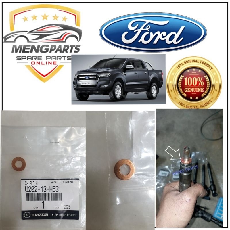 FORD RANGER T6 & T7 & T8 2.2 & 3.2 FUEL INJECTOR WASHER * ราคา 1PC * U202-13-H53