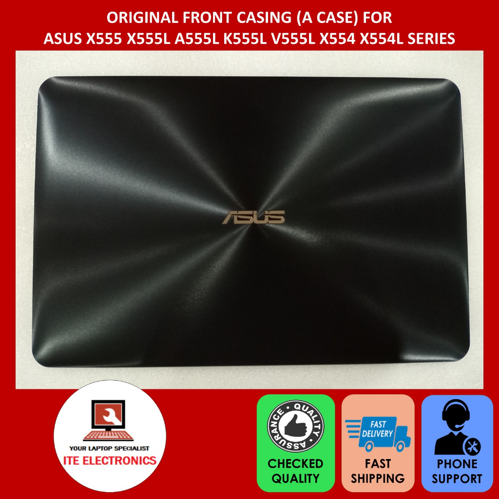 ใหม่ 15.6 ASUS A555 A555L X555 X555L X555LA F555 K555 X554 X554L SERIES LCD TOP COVER FRONT CASING A
