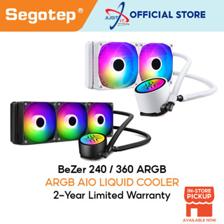 Segotep BEZER 240 / 360 ARGB AIO ลิควิดคูลเลอร์ (สีดํา / สีขาว)