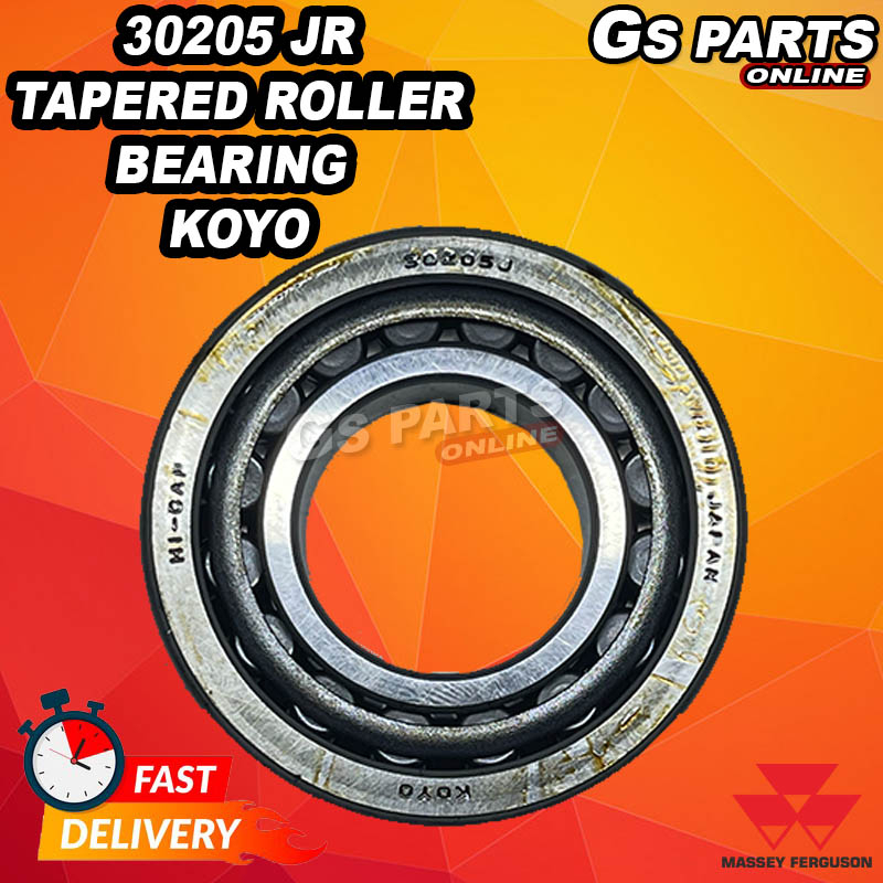 30205 JR TAPERED แบริ่งลูกกลิ้ง KOYO GS PARTS