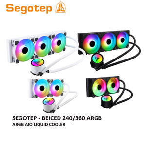 Segotep BEICED 240 / 360 ARGB AIO ลิควิดคูลเลอร์ (สีดํา / สีขาว)