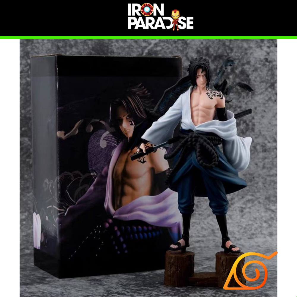 Sasuke 28 ซม.Action Figure เรซิ่น Shippuden อะนิเมะ Sasuke ตุ๊กตา Minato ของเล่น