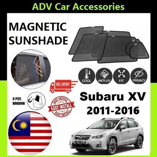 ม่านบังแดดแม่เหล็ก Subaru XV 2011-2016 ADV [6 ชิ้น]