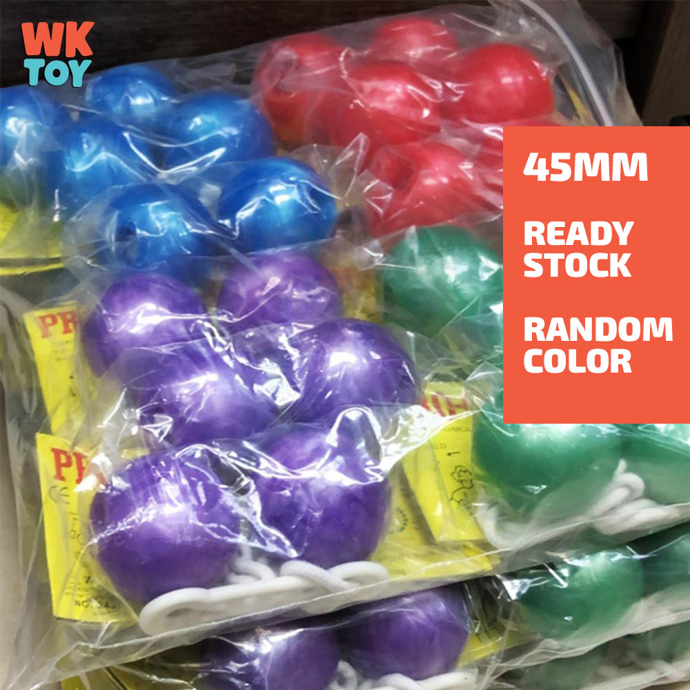 Wktoy Lato Latto LED Marmer Marbel ของเล่น Viral ของเล่น Tek Tek Old School Pro Clackers