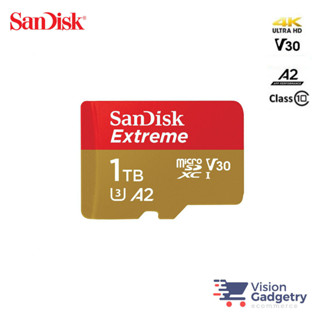 Sandisk Extreme Class 10 การ์ด Micro SD 4K A2 V30 190MBS 1TB