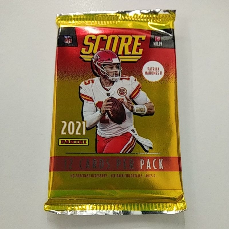 ชุดการ์ดการซื้อขาย Panini NFL Score 2021