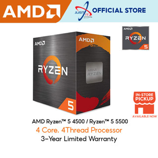 หน่วยประมวลผลแคช AMD RYZEN 5 5500 RYZEN 5 4500 4.2GHZ 19MB AM4