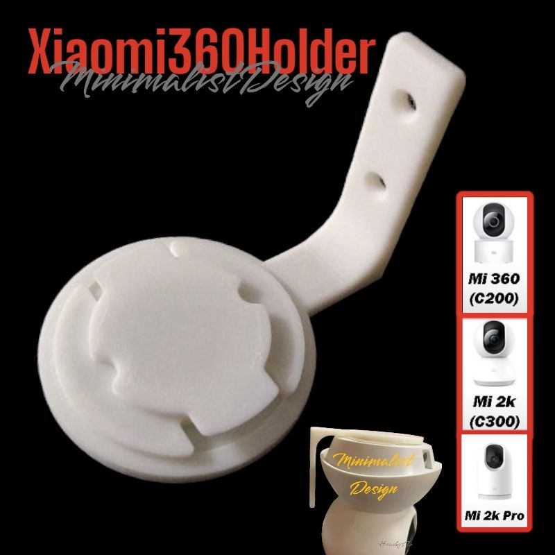 [3dprint] Xiaomi 360 CCTV Holder Wall Mount mi 2k c300 mi 2k pro Security Cameras Accessories