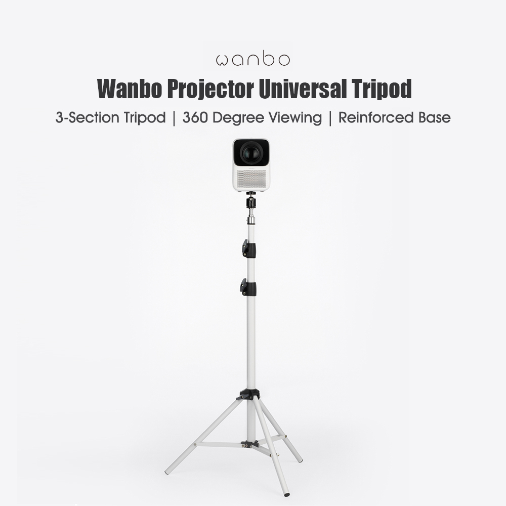 Wanbo Projector ขาตั้งขาตั้งกล้องอเนกประสงค์ – ปรับได้และพกพาได้