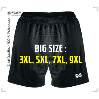 Seluar Pendek Warrix กางเกงวอร์มขาสั้น ขนาดใหญ่ 3XL 5XL 7XL 9XL สําหรับฝึกซ้อมฟุตบอล วิ่ง