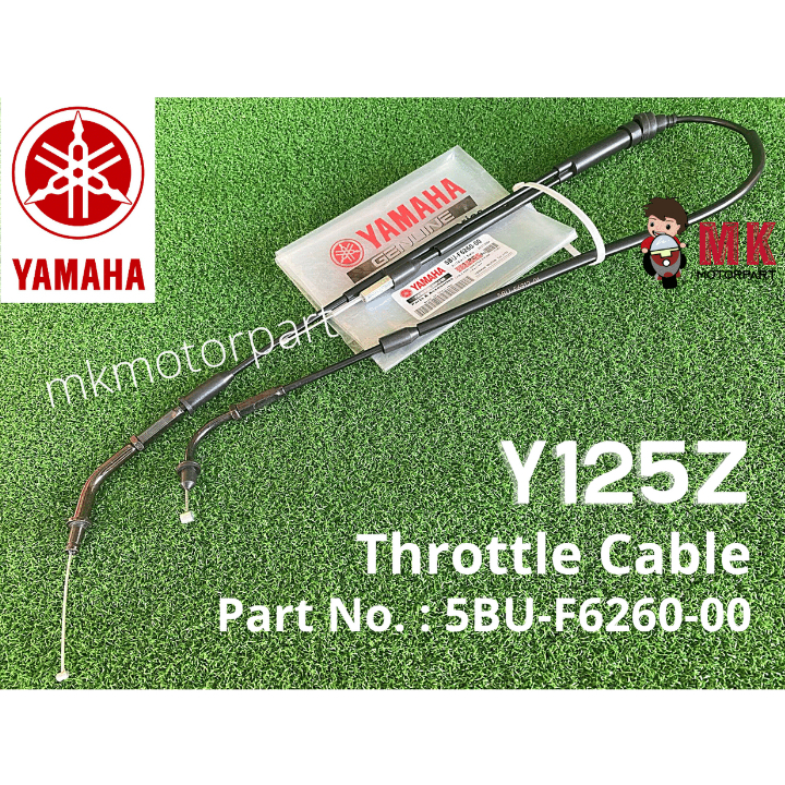 สายคันเร่ง Yamaha Y125Z [ 5BU-F6290-00 / 5BU-F611-00 ] Tali Miyak Y125 / 125Z / 5XK Y125zR