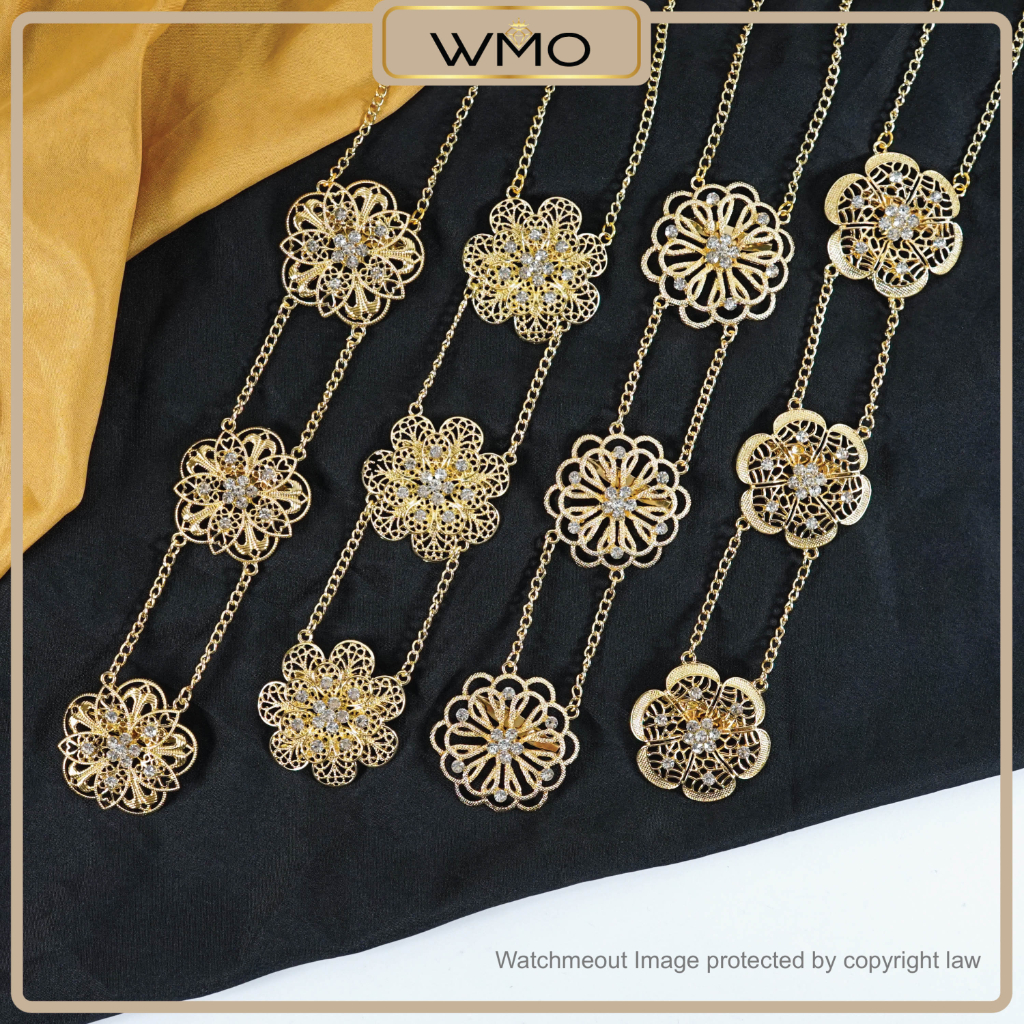 Doh Kebaya Baju Kurung Kebaya สร้อยคอแขวนเข็มกลัดแบบดั้งเดิมเข็มกลัดผู้ใหญ่ Budak Jewellery แฟชั่น