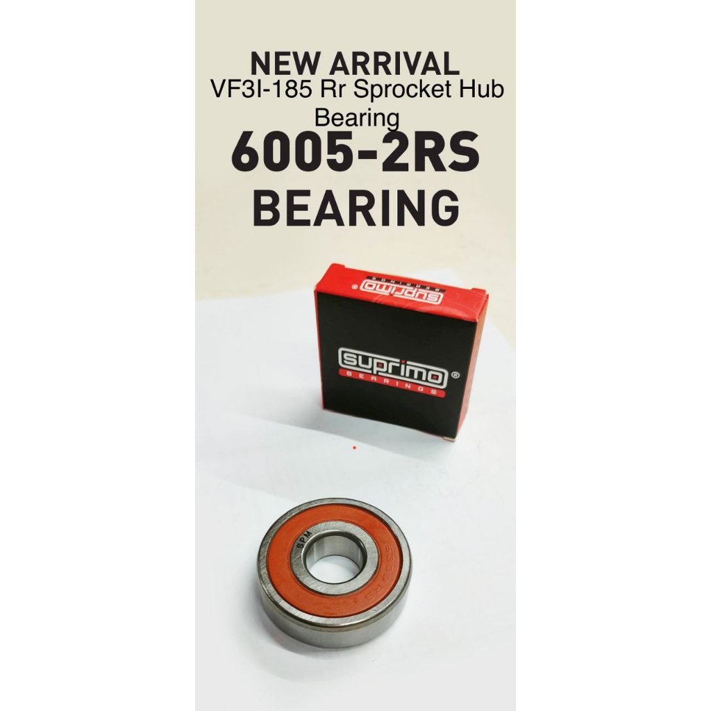 BEARING 6005-2RS สินค้ามาใหม่ VF3I-185 Rr SPROCKET HUB BEARING SUPRIMO