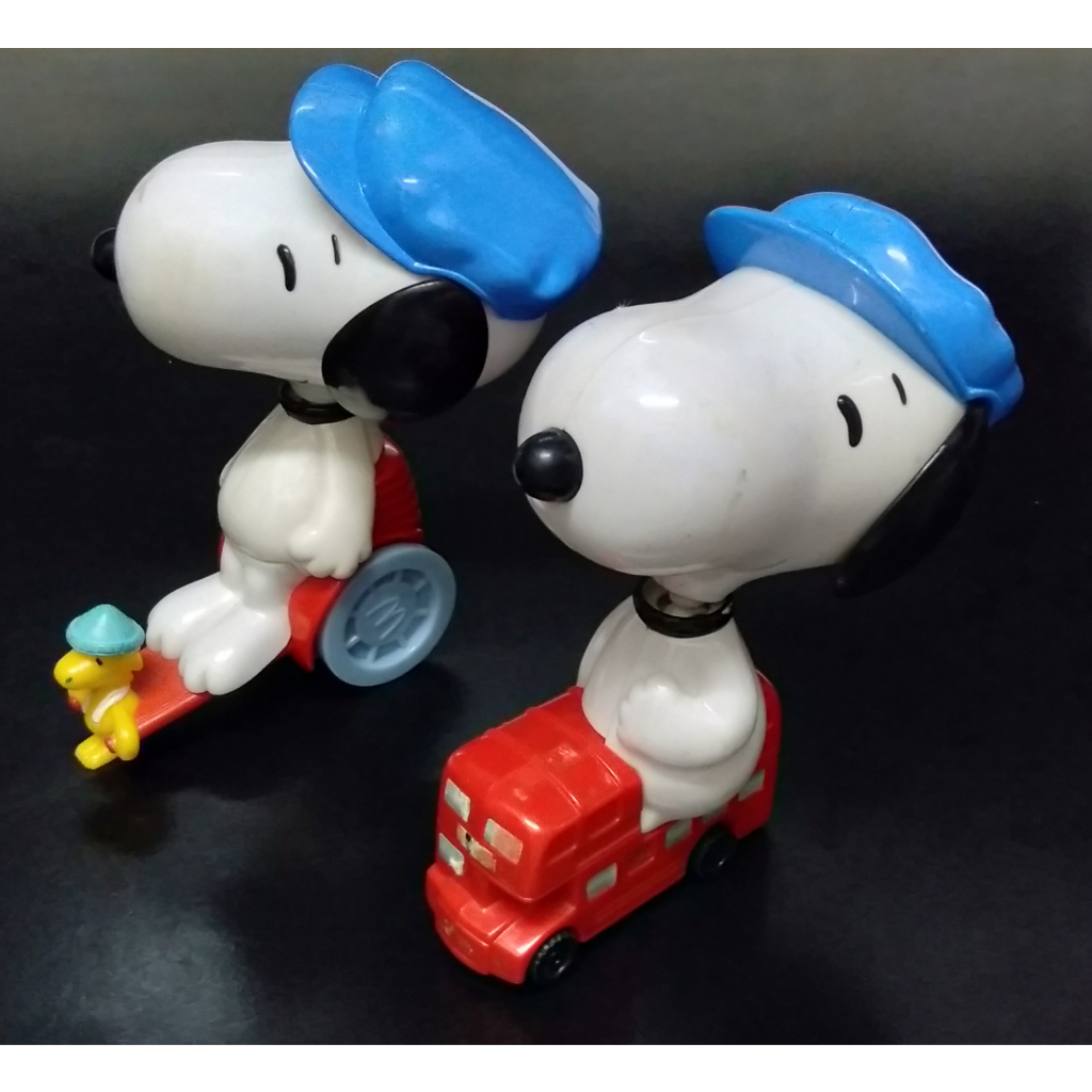 Mcd McDonalds Happy Meal Mekkdi Snoopy Transport 2004 Preloved