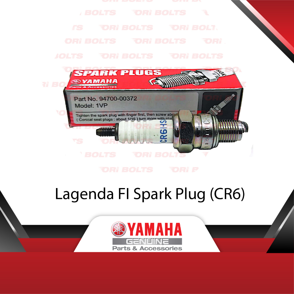 94700-00372 Yamaha Scooter Avantiz Lagenda FI (0117) หัวเทียน CR6
