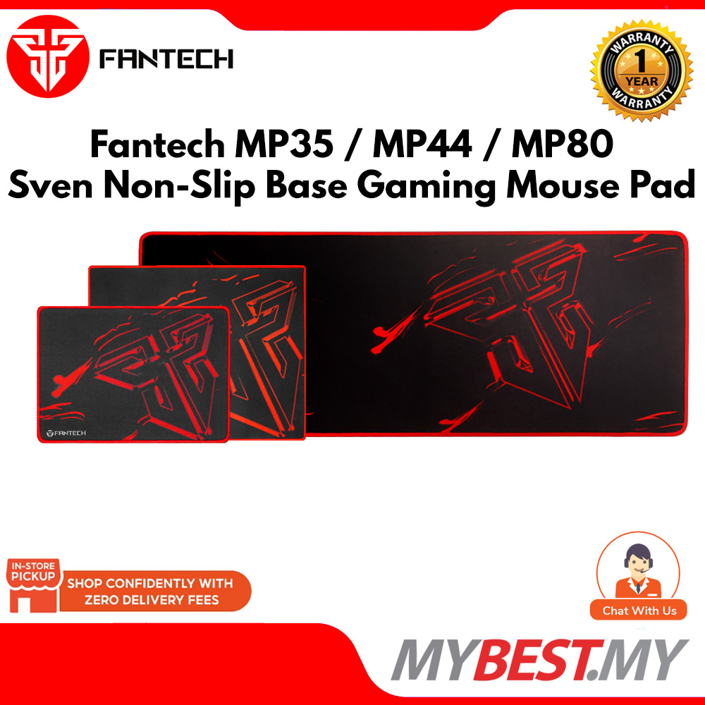 Fantech MP35 / MP44 / MP80 Sven แผ่นรองเมาส์สําหรับเล่นเกมฐานกันลื่น