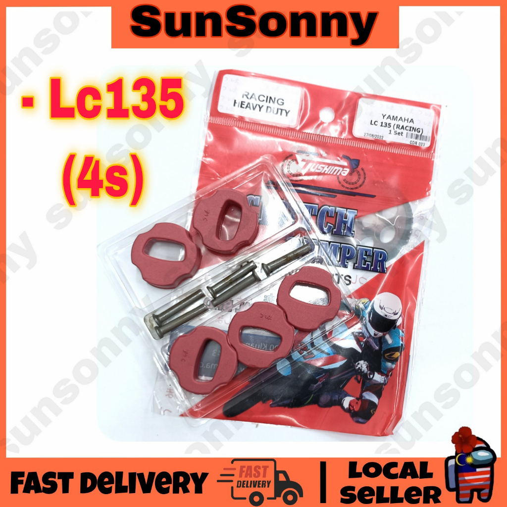 YAMAHA LC135 135LC LC V1 V2 V3 V4 4S 4 SPEED RACING CLUTCH DAMPER HEAVY DUTY RACING CLUTCH RUBBER SE